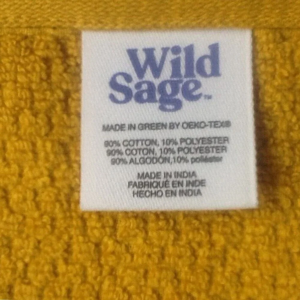 new YOLK YELLOW Wild Sage Savannah Quick Dry 90% Cotton 30